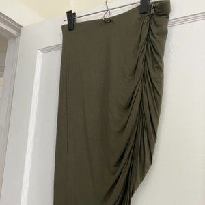 Olive Green Skirt